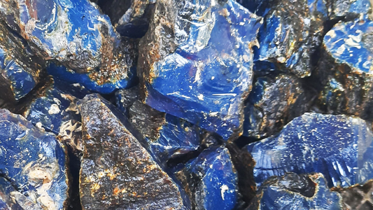 Blue Amber Sumatra Amber