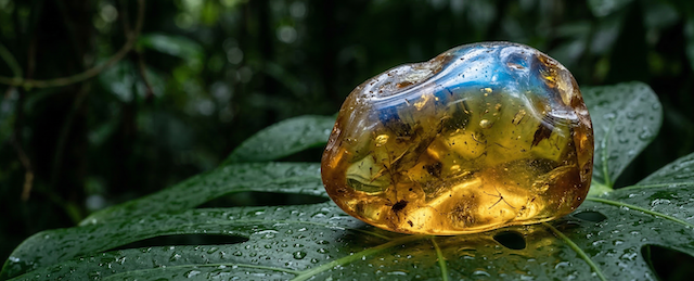 Blue Amber Hardness, Density, and Physical Properties