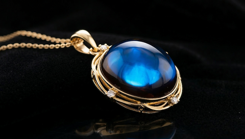 Blue Amber Necklace — Statement Pieces and Everyday Wear