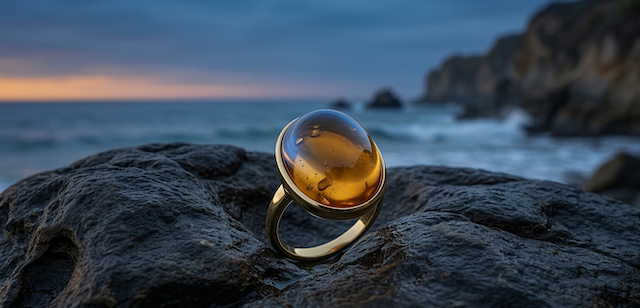Blue Amber Ring Guide — Durability, Settings, and Daily Wear