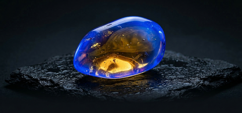 Perylene in Blue Amber — The Molecule Behind the Blue