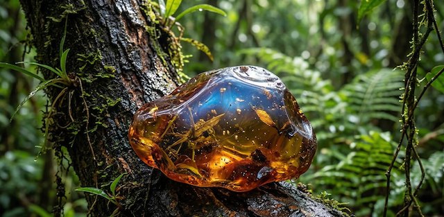Sumatran Amber Leopard Spots — The Unique Visual Signature