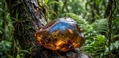 Sumatran Amber Leopard Spots — The Unique Visual Signature