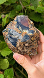 Raw Blue Amber Specimen 299 grams – Unpolished Bark-Skin Exterior - Natural Amber, Gift, Altar and collection