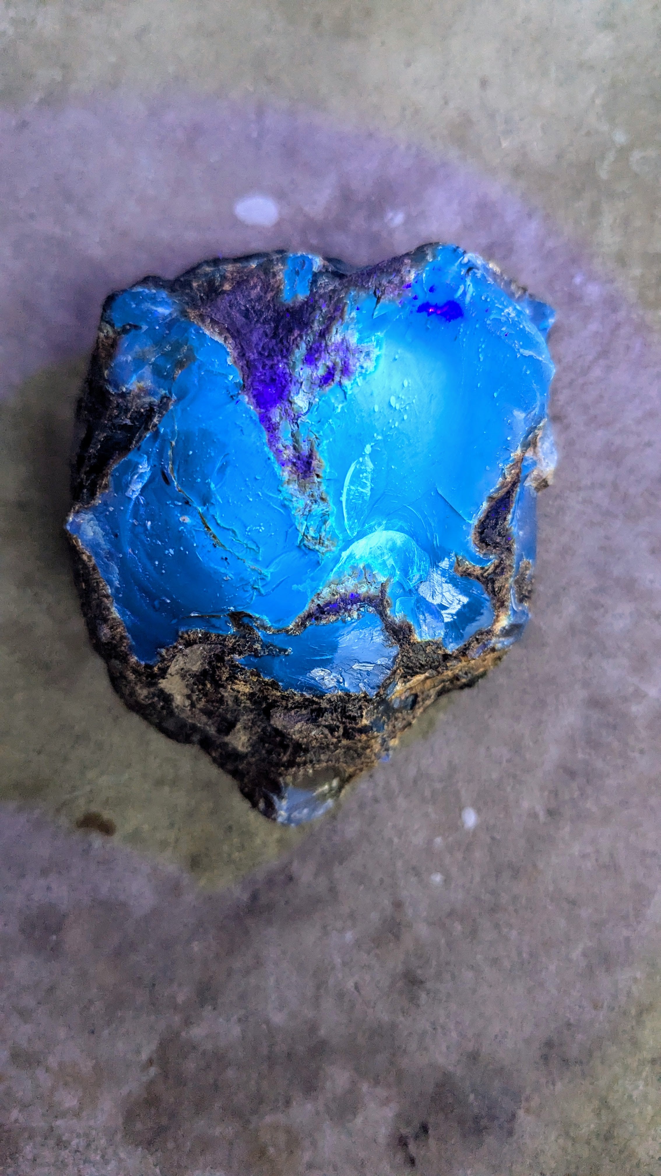 Raw Blue Amber Specimen 299 grams – Unpolished Bark-Skin Exterior - Natural Amber, Gift, Altar and collection