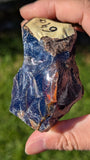 Rare Raw Blue Amber (64 Grams) – Sunlight Glowing, UV-Reactive Natural Gemstone