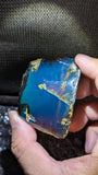 Rare Blue Amber Specimen (52 grams) - Excellent Grade +AAA - Natural Blue Amber - Amber Specimen - Natural Amber Stone - UV Reactive