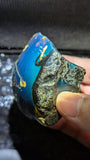 Rare Blue Amber Specimen (52 grams) - Excellent Grade +AAA - Natural Blue Amber - Amber Specimen - Natural Amber Stone - UV Reactive