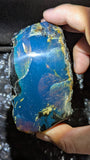 Rare Blue Amber Specimen (86 grams) - Excellent Grade +AAA - Natural Blue Amber - Amber Specimen - Natural Amber Stone - UV Reactive