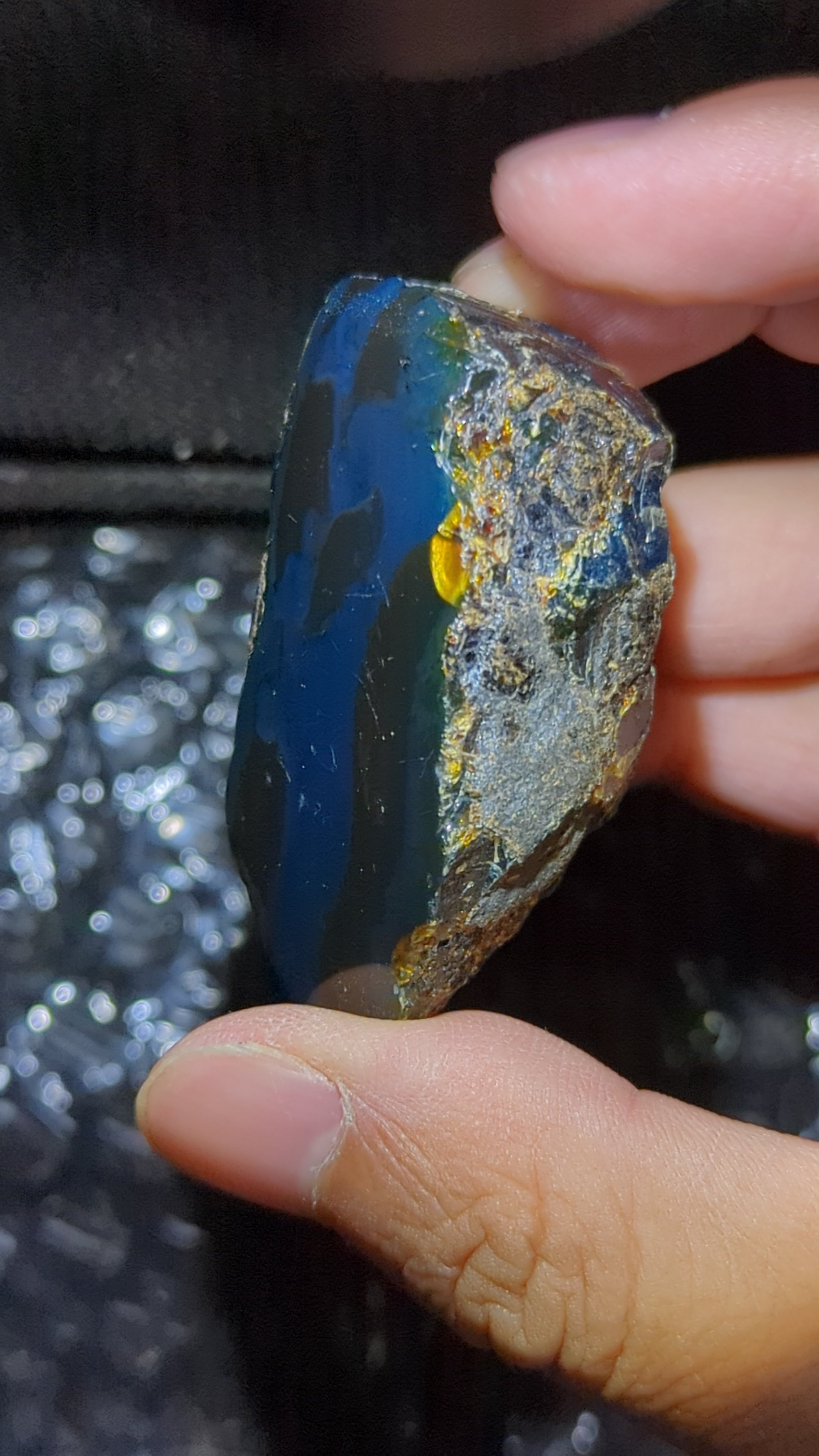 Natural Blue Amber (20 grams) – Glows Blue Under Bright Light & UV | Rare Natural Amber | Unheated Amber | Gift Idea