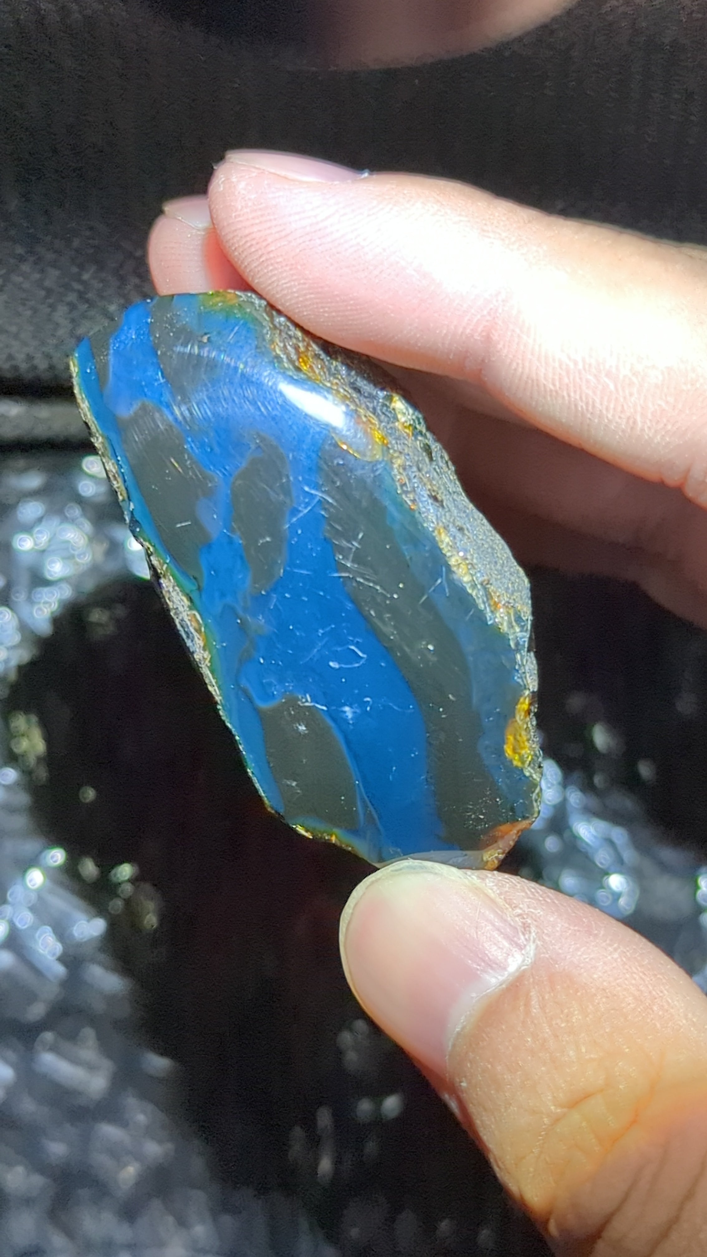 Natural Blue Amber (20 grams) – Glows Blue Under Bright Light & UV | Rare Natural Amber | Unheated Amber | Gift Idea