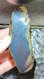 Large Rare Blue Amber Specimen (80 grams) - Excellent Grade +AAA - Natural Blue Amber - Amber Specimen - Natural Amber Stone - UV Reactive