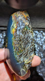 Large Rare Blue Amber Specimen (80 grams) - Excellent Grade +AAA - Natural Blue Amber - Amber Specimen - Natural Amber Stone - UV Reactive