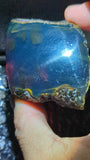 Rare Blue Amber Specimen (72 grams) - Excellent Grade +AAA - Natural Blue Amber - Amber Specimen - Natural Amber Stone - UV Reactive