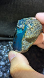 Rare Blue Amber Specimen (22 grams) - Natural Blue Amber - Amber Specimen - Natural Amber Stone - UV Reactive