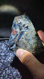 Rare Blue Amber Specimen (169 grams) - Excellent Grade +AAA - Natural Blue Amber - Amber Specimen - Natural Amber Stone - UV Reactive (Copy)