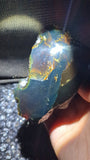 Rare Blue Amber Specimen (169 grams) - Excellent Grade +AAA - Natural Blue Amber - Amber Specimen - Natural Amber Stone - UV Reactive (Copy)