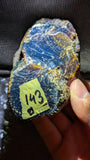 Rare Blue Amber Specimen (143 grams) - Natural Blue Amber - Amber Specimen - Natural Amber Stone