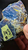 Rare Blue Amber Specimen (143 grams) - Natural Blue Amber - Amber Specimen - Natural Amber Stone