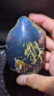 Rare Blue Amber Specimen (77 grams) - Natural Blue Amber - Natural Amber Stone