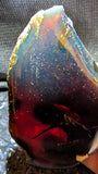 Rare Large Blue Amber Specimen (148 grams) - Natural Blue Amber - Natural Amber Stone