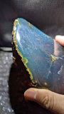 Rare Large Blue Amber Specimen (148 grams) - Natural Blue Amber - Natural Amber Stone