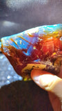 Rare Large Blue Amber Specimen (122 grams) - Natural Blue Amber - Natural Amber Stone