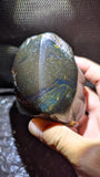 Large Blue Amber Specimen (146 grams) - Natural Blue Amber - Natural Amber Stone