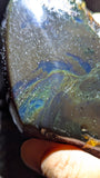 Large Blue Amber Specimen (146 grams) - Natural Blue Amber - Natural Amber Stone