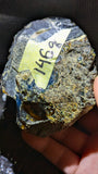 Large Blue Amber Specimen (146 grams) - Natural Blue Amber - Natural Amber Stone