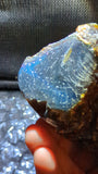 Large Blue Amber Specimen (130 grams) - Natural Blue Amber - Natural Amber Stone