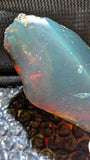 Rare Blue Amber Specimen (72 grams) - Natural Blue Amber with beautiful greenish glow