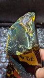 Rare Blue Amber Specimen (72 grams) - Natural Blue Amber with beautiful greenish glow