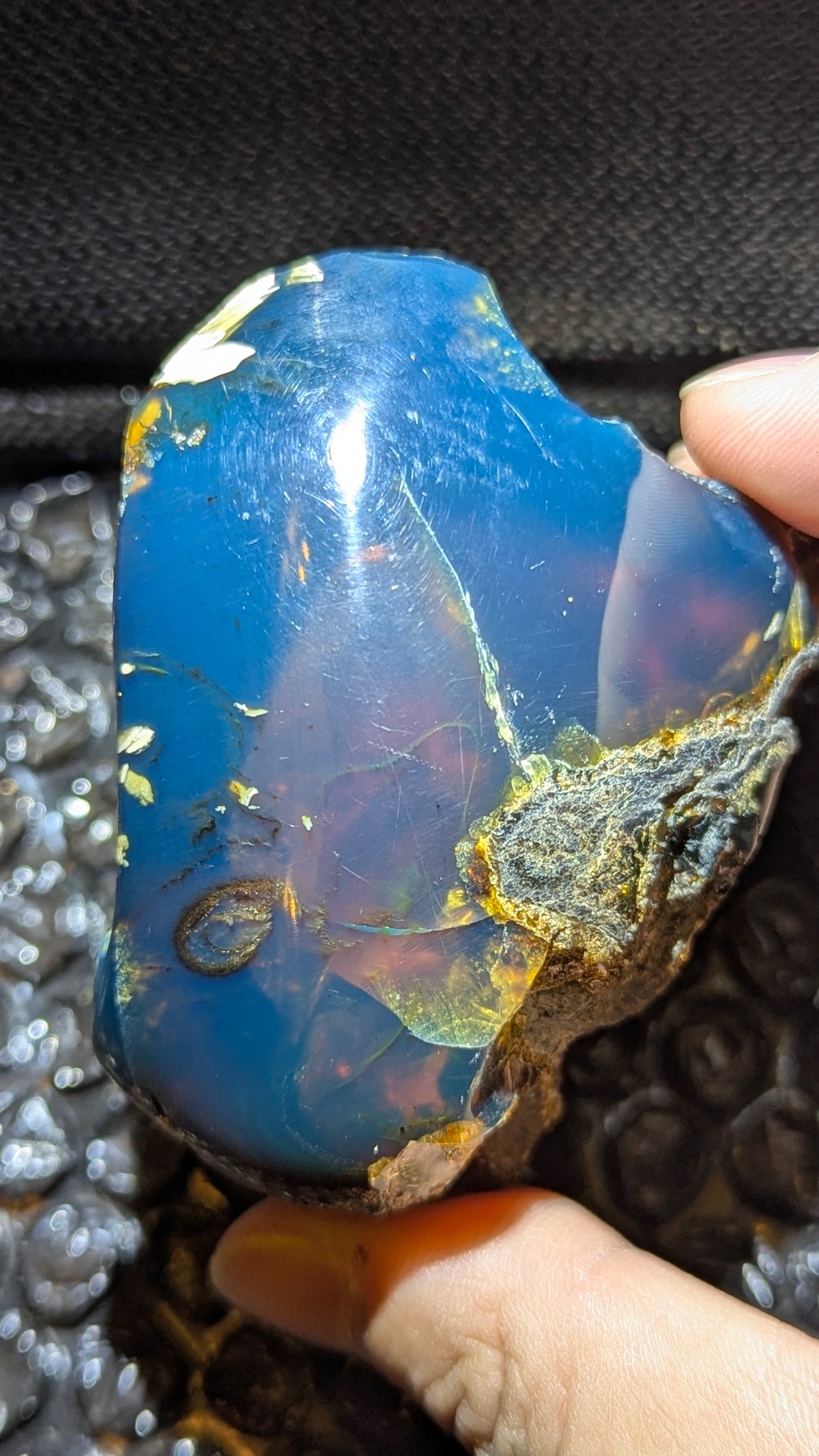 True Blue Amber