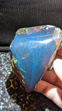 Rare Blue Amber Specimen (64 grams) - Excellent Grade - Natural Blue Amber with magical blue glow