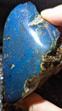 Rare Blue Amber Specimen (73 grams) - Excellent Grade - Natural Blue Amber with magical blue glow