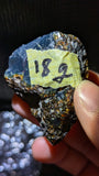 Rare Blue Amber Specimen (18 grams) - Excellent Grade - Natural Blue Amber with magical blue glow
