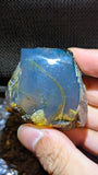 Genuine 35 g Blue Amber – Naturally Radiant with an Enchanting Blue Glow