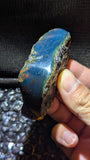 Beautiful Genuine 27g Greenish Blue Amber – Natural Amber, Untreated - Strong Blue Glow