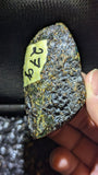 Beautiful Genuine 27g Greenish Blue Amber – Natural Amber, Untreated - Strong Blue Glow
