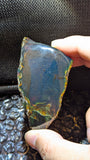 Beautiful Genuine 37g Blue Amber – Natural Amber, Untreated - Strong Blue Glow