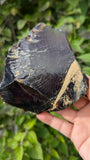 Rare Raw Blue Amber (181 Grams) – Sunlight Glowing, UV-Reactive Natural Gemstone