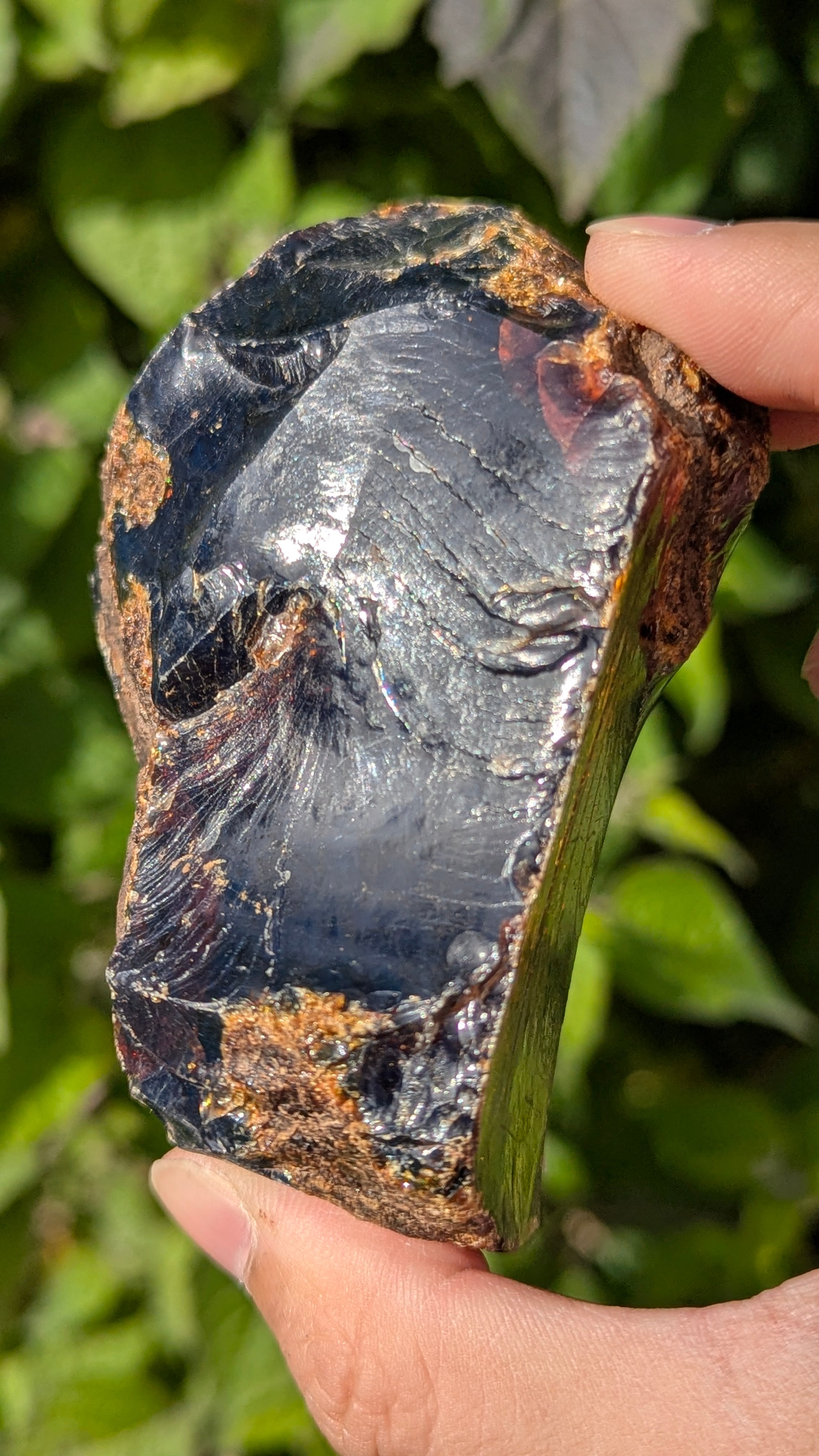 Rare Raw Blue Amber (215 Grams) – Sunlight Glowing, UV-Reactive Natural Gemstone