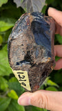 Rare Raw Blue Amber (121 Grams) – Sunlight Glowing, UV-Reactive Natural Gemstone