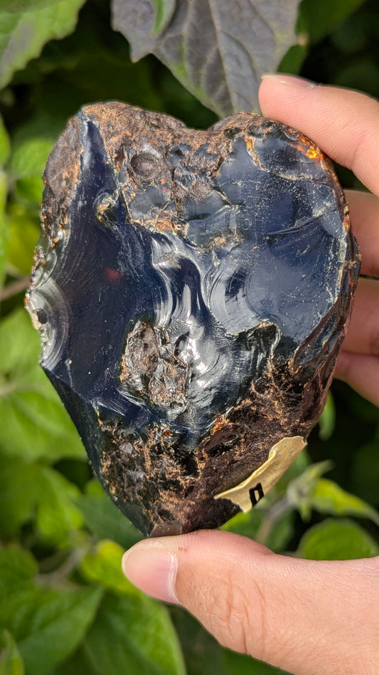 Rare Raw Blue Amber (121 Grams) – Sunlight Glowing, UV-Reactive Natural Gemstone