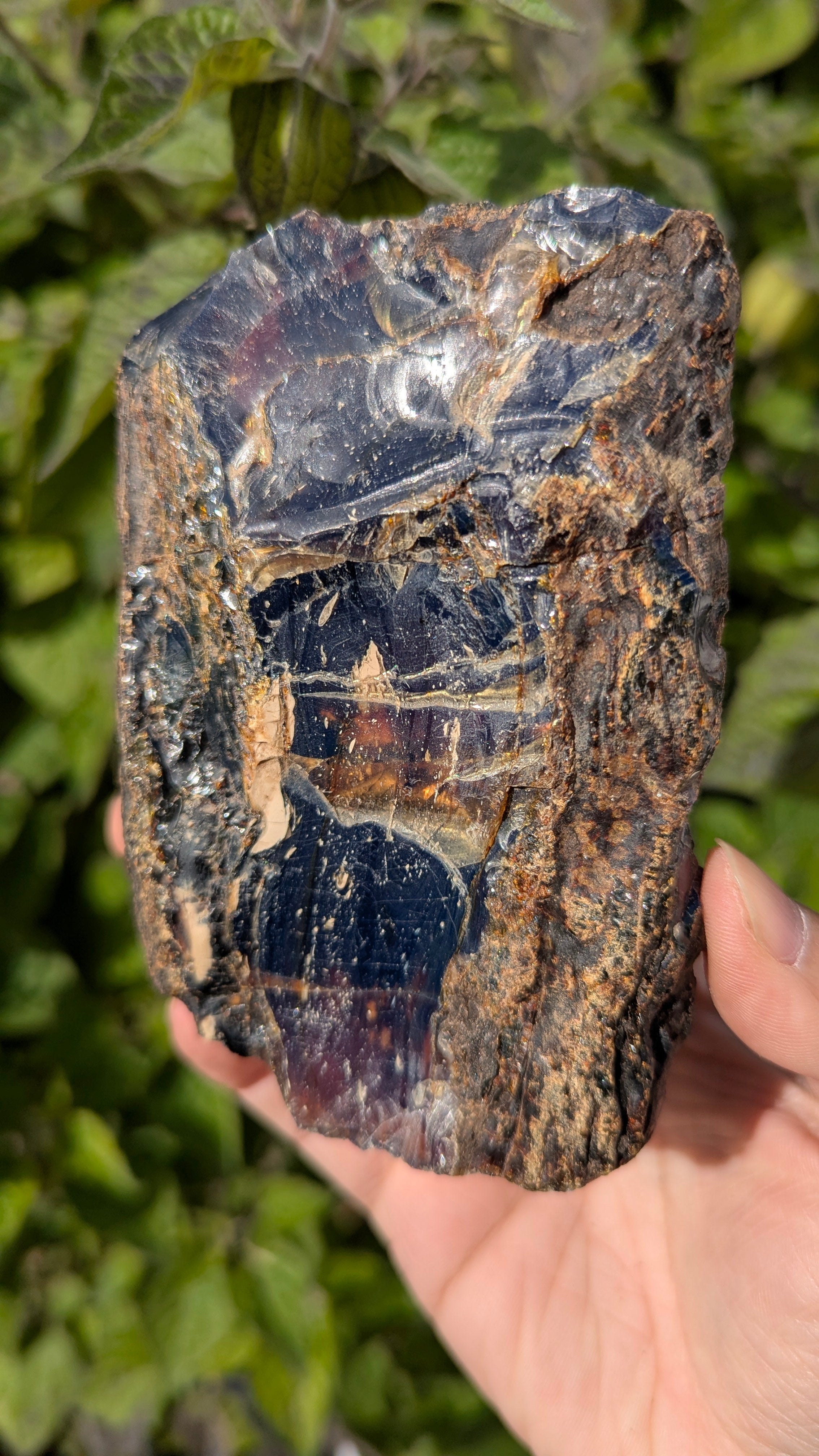 Rare Raw Blue Amber (275 Grams) – Sunlight Glowing, UV-Reactive Natural Gemstone