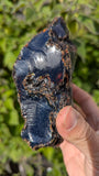 Rare Raw Blue Amber (322 Grams) – Sunlight Glowing, UV-Reactive Natural Gemstone