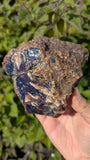 Rare Raw Blue Amber (335 Grams) – Sunlight Glowing, UV-Reactive Natural Gemstone