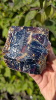 Rare Raw Blue Amber (294 Grams) – Sunlight Glowing, UV-Reactive Natural Gemstone