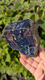 Rare Raw Blue Amber (294 Grams) – Sunlight Glowing, UV-Reactive Natural Gemstone